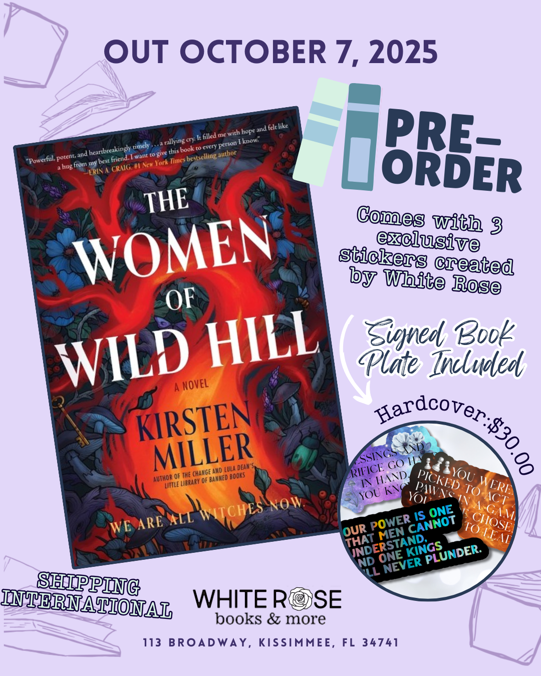 The Women of Wild Hill: A Magical Realism Tale of Witchcraft, Family Secrets, and Unearthed Powers on the Very Edge of Long Island by Kirsten Miller