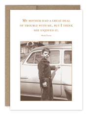 Mark Twain Quote | SM688 | Birthday Cards