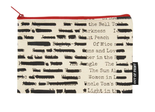 Banned Books pouch