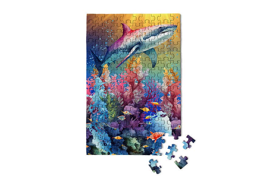 Micro Puzzles - Shark Reef - Marine Life Underwater Fun