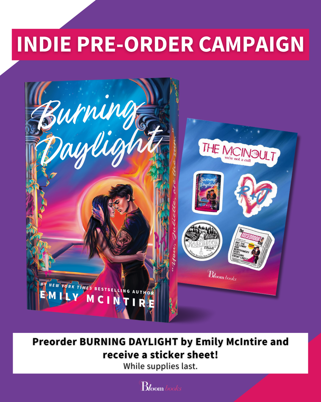 PREORDER: Burning Daylight (Deluxe Edition) (Defying the Stars, 1) by Emily McIntire