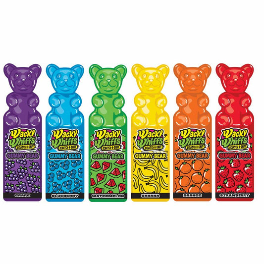 Geddes - WACKY WHIFFS GUMMY BEAR BOOKMARK