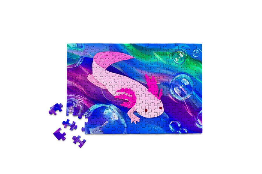 Micro Puzzles - Axolotl Trendy Jigsaw gift