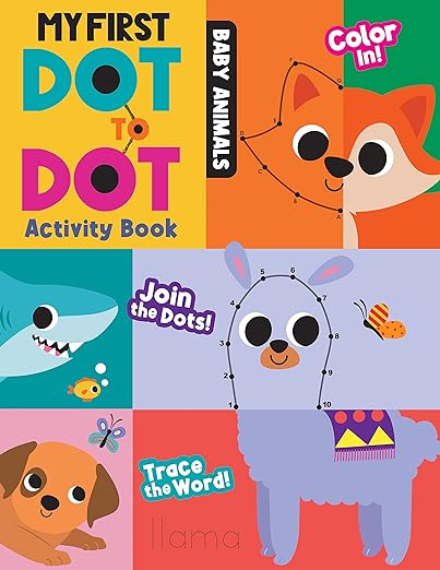 My First Dot to Dot Activity Book: Baby Animals