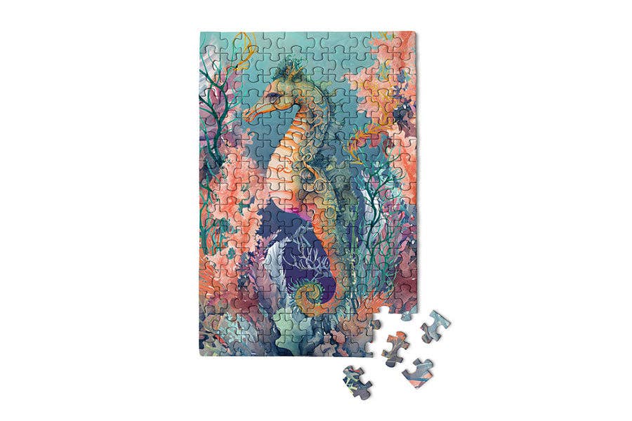 Micro Puzzles - Seahorse - Marine Life for Outdoor Adventure Scuba