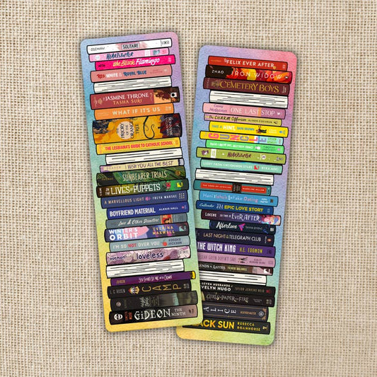 LBGTQIA+ Bookstacks Bookmark