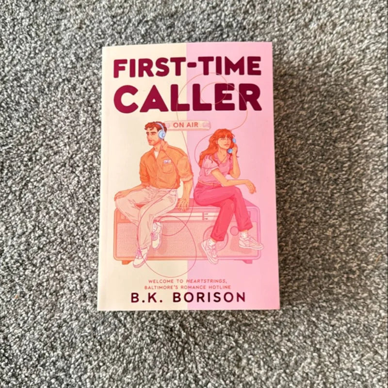 First Time Caller by B.K. Borison (U.K. Edition Foiled Cover)