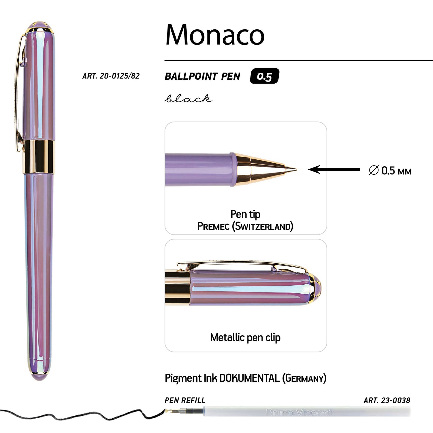 BV by Bruno Visconti - Monaco - Pearlescent Lavender