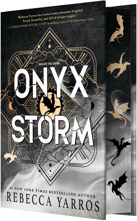 Onyx Storm  (The Empyrean #3) by Rebecca Yarros (Deluxe Edition)