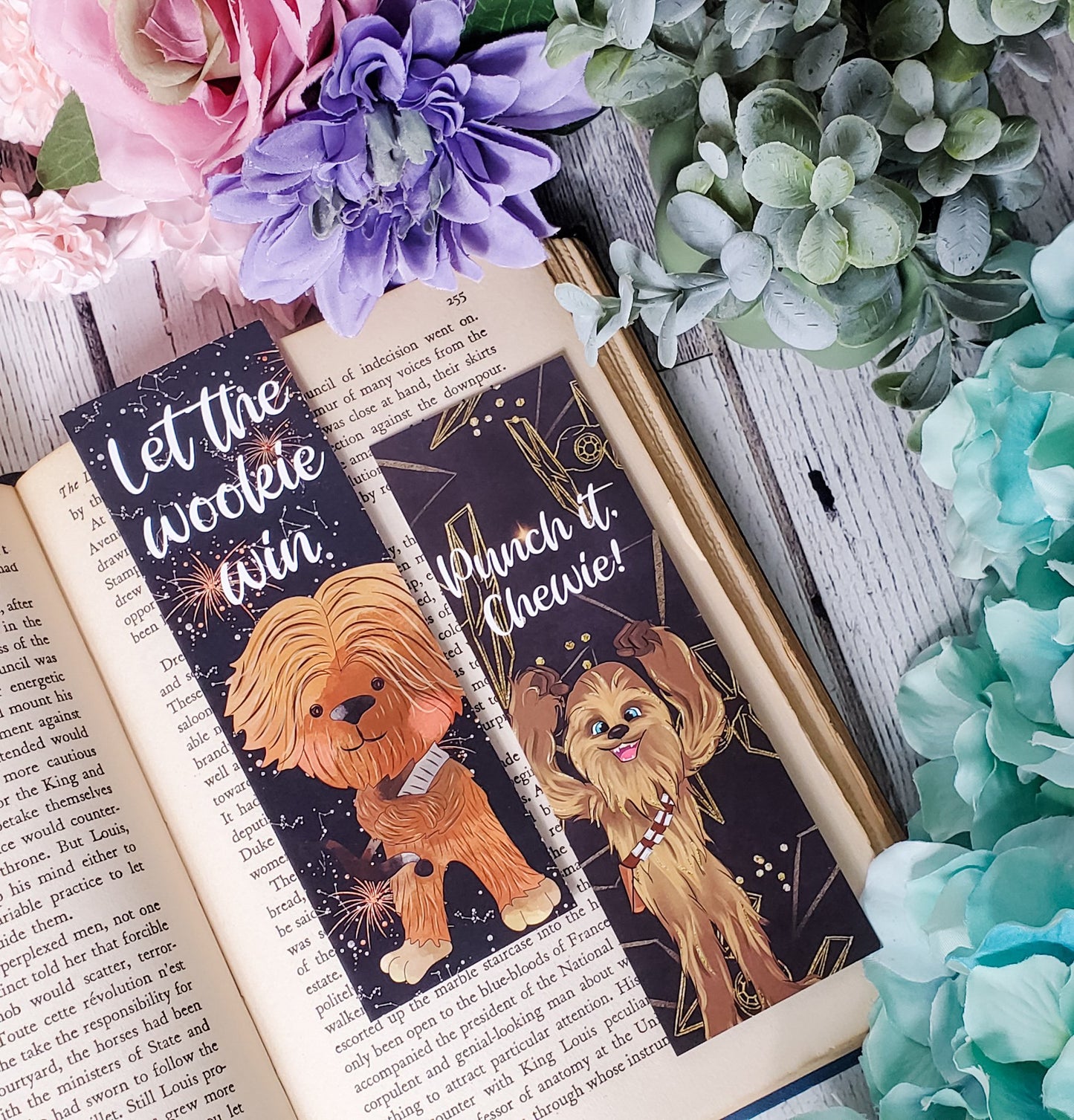 Wookie Quotes Double Sided Bookmark - bibliophileprints