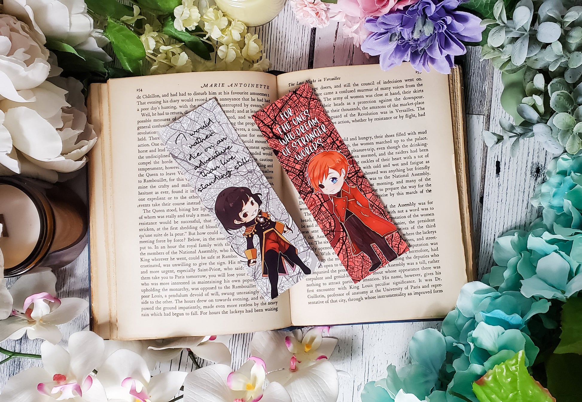 A Darker Shade of Magic Quotes Double Sided Bookmark - bibliophileprints
