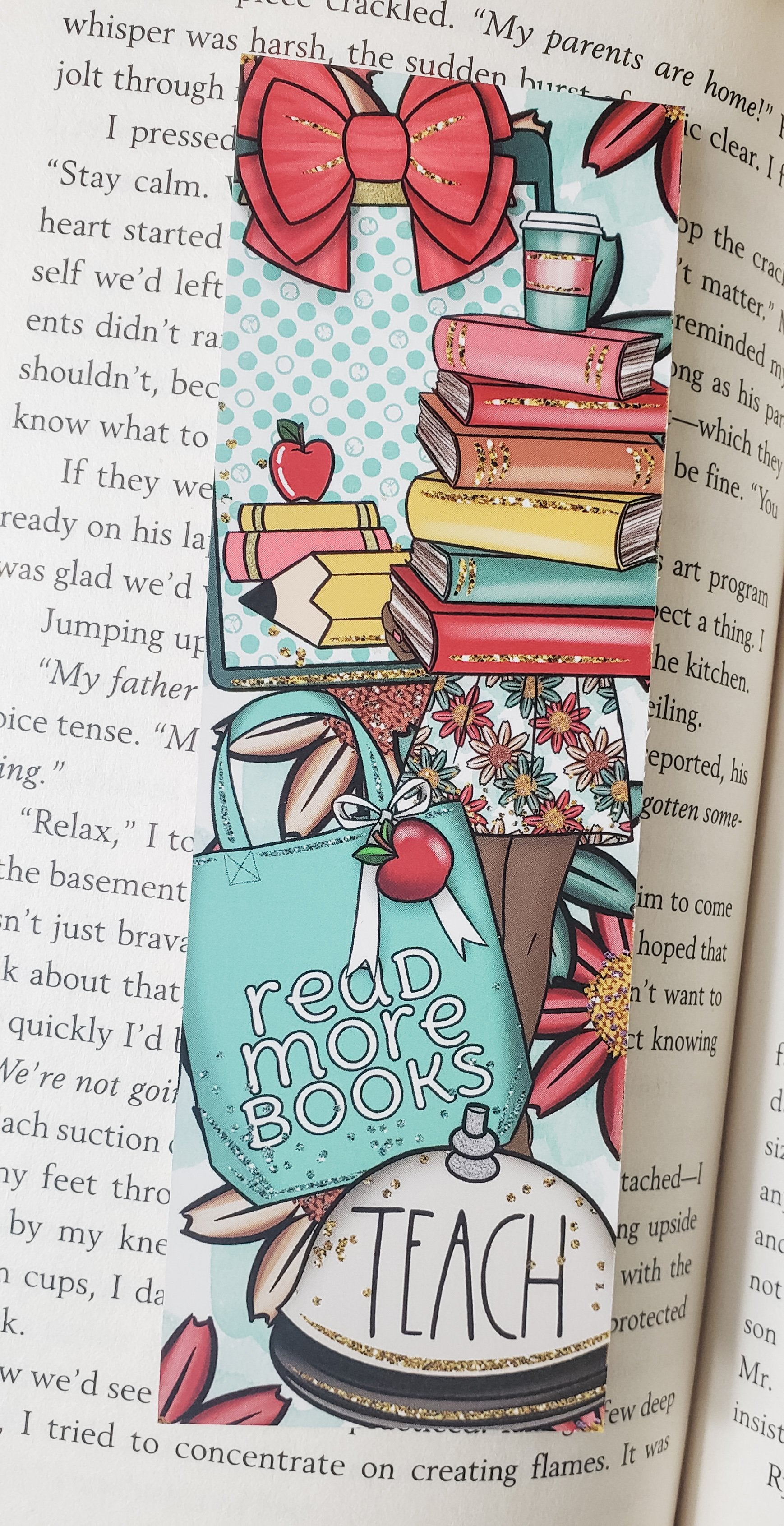 CleartheList Foundation Official Donor Bookmark: Gold Donor, Double Sided Bookmark - bibliophileprints