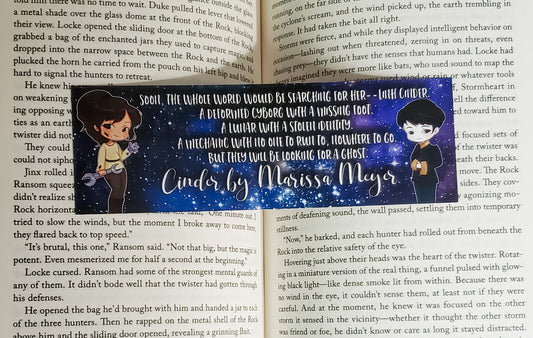 Cinder and Kai Bookmark