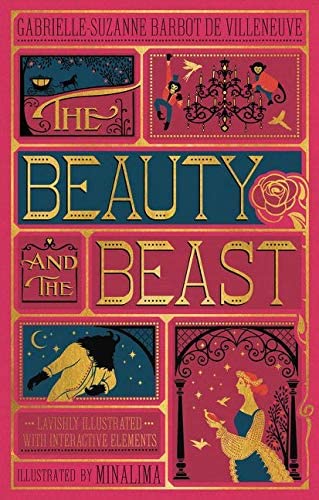 Beauty and the Beast, the (Minalima Edition): (Illustrated with Interactive Elements}