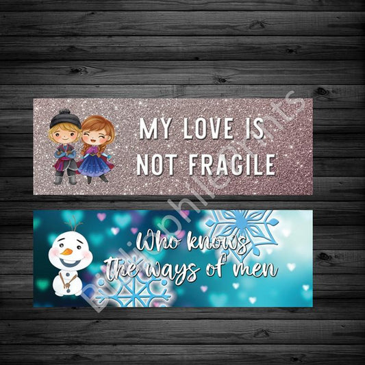 Frozen II Double Sided Bookmark - bibliophileprints