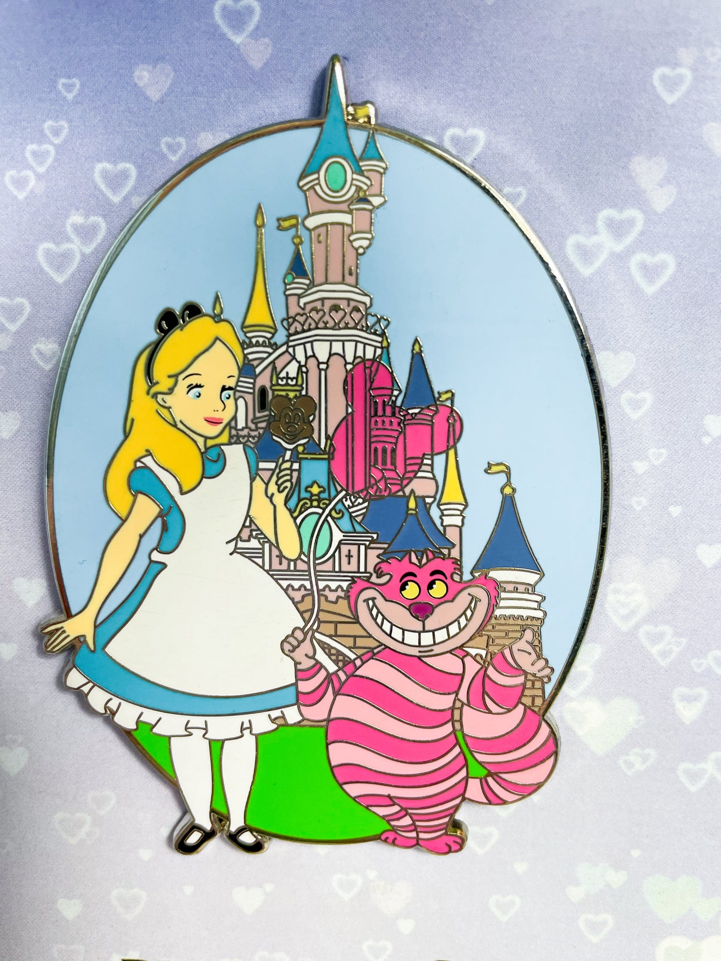 Alice in Magic Park Jumbo Enamel Pin