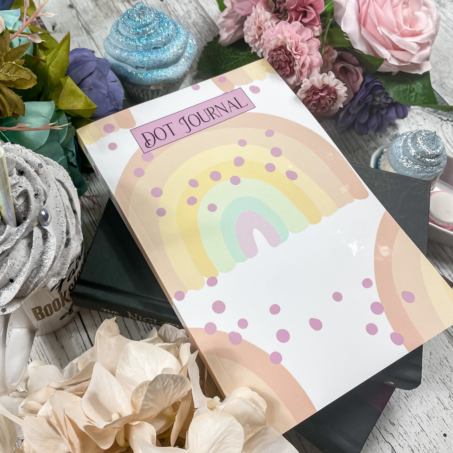 Dot Journal: Rainbow Dot Grid Journal for Writers, Doodlers, Bujo, 240 Pages, 6 in x 9 in