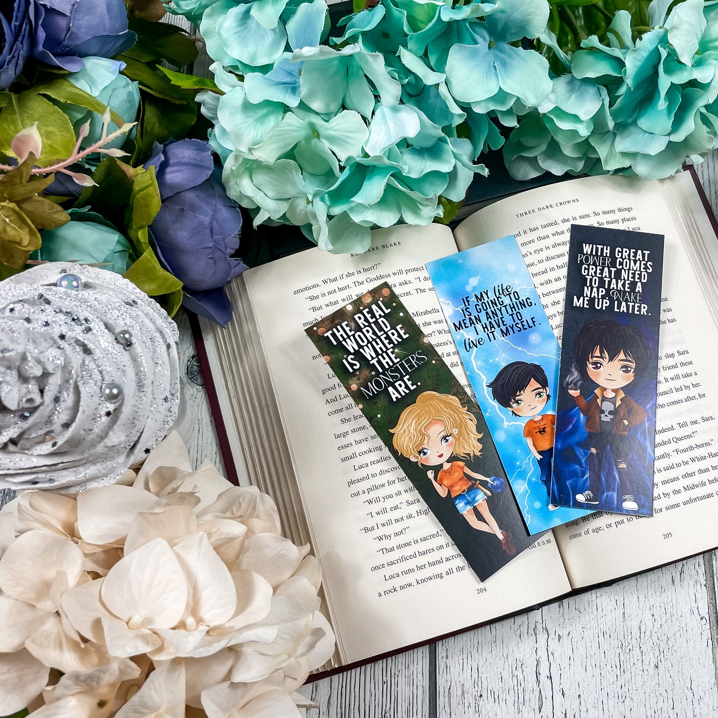 Percy Jackson Characters Bookmarks