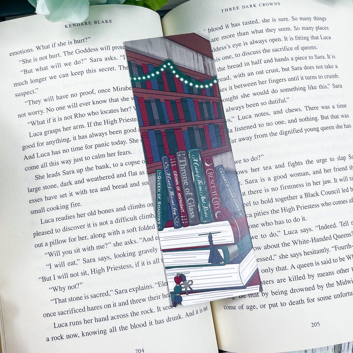 Christmas Illyrian Court Bookmarks