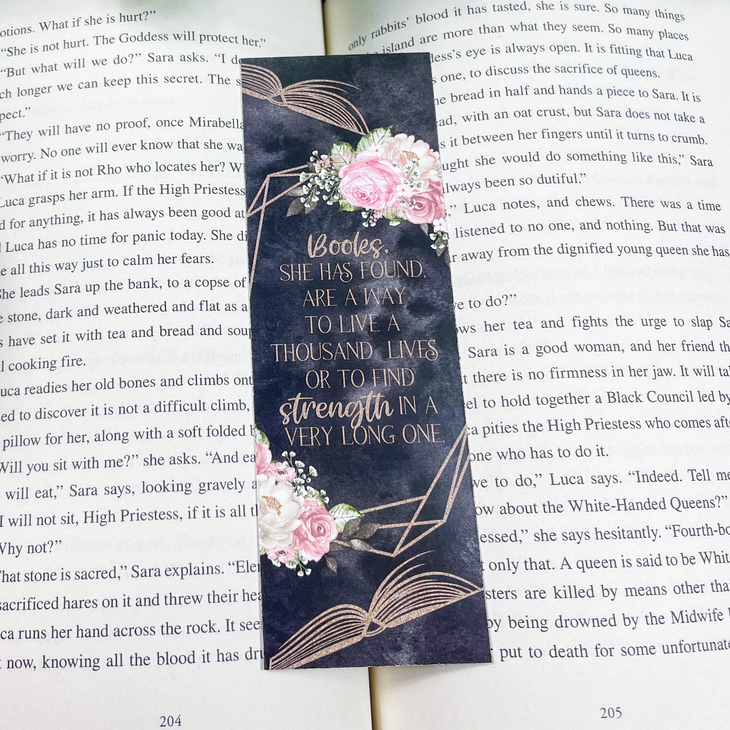 Addie LaRue Inspired Bookmarks
