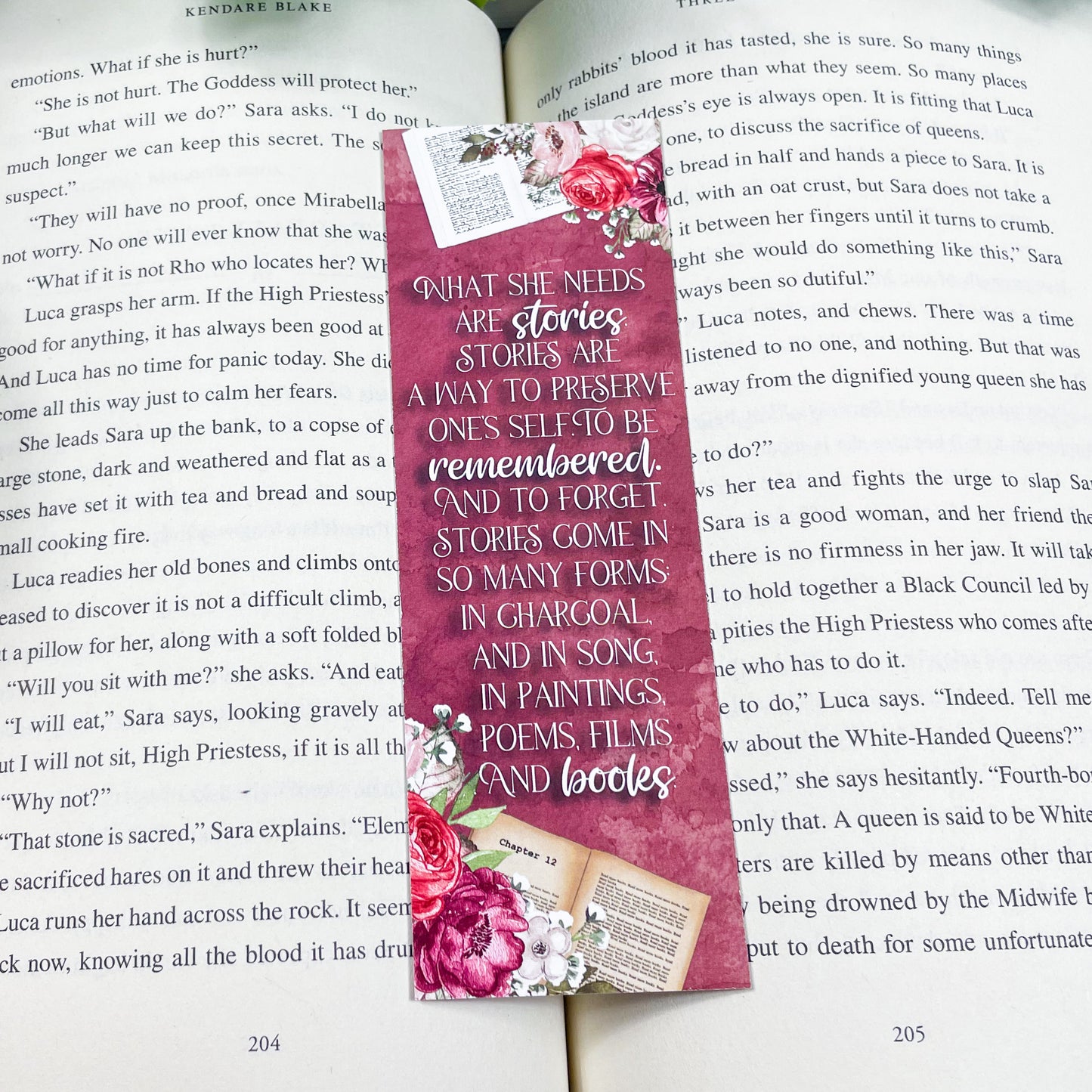 Addie LaRue Inspired Bookmarks