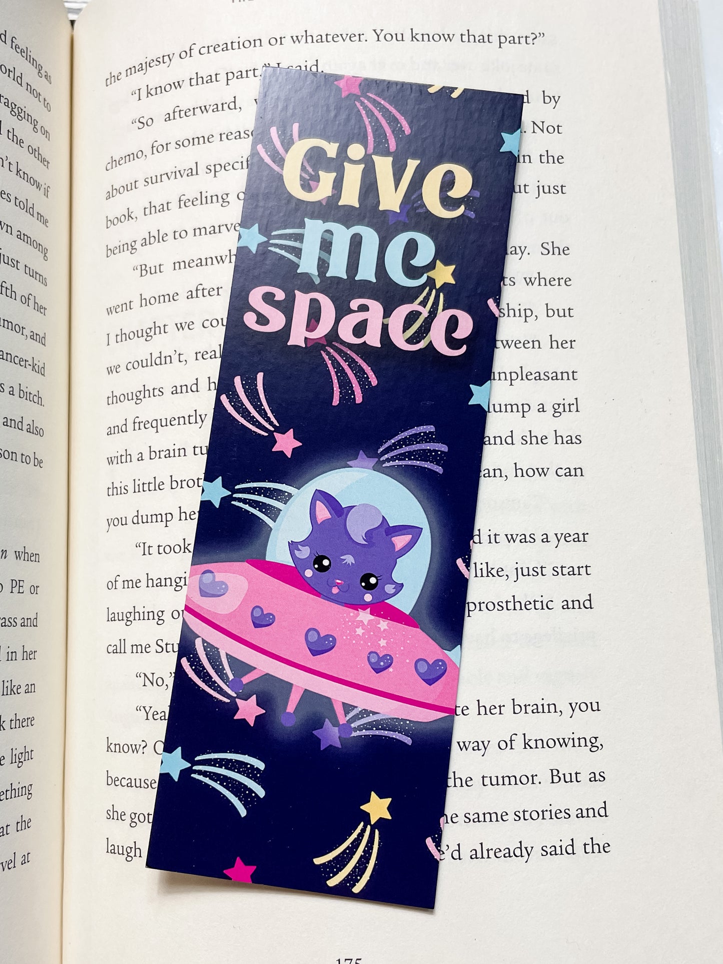 Give Me Space, Space Kitties Bookmark