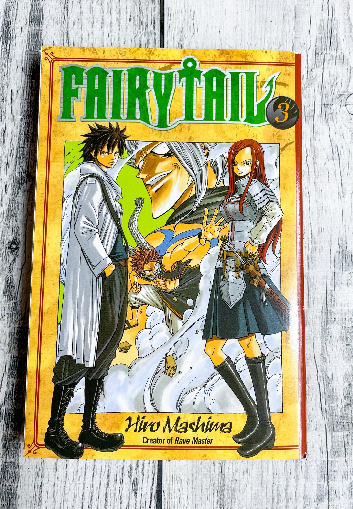 Fairytail Vol 3 by Hiro Mashima