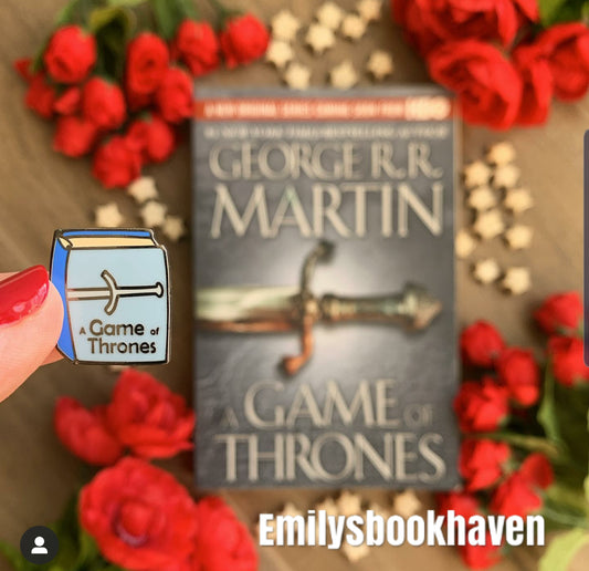May Pin Club Leftover GoT Book Enamel Pin