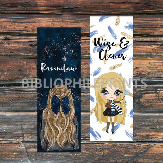 House of Wise Girl Double Sided Bookmark - Blonde