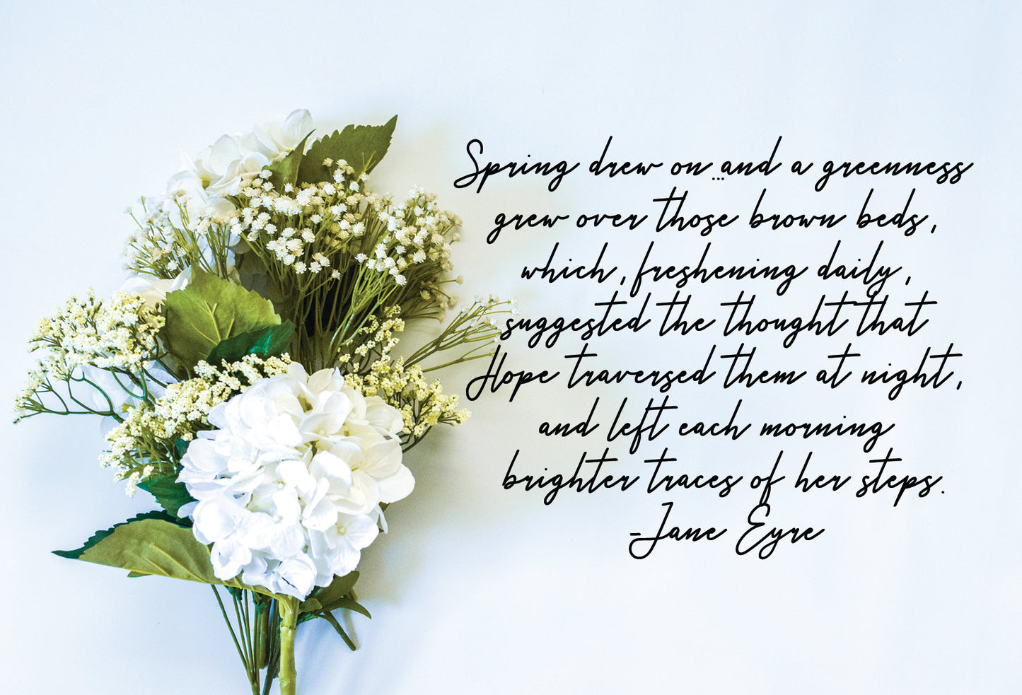 Jane Eyre Spring 4x6 Print
