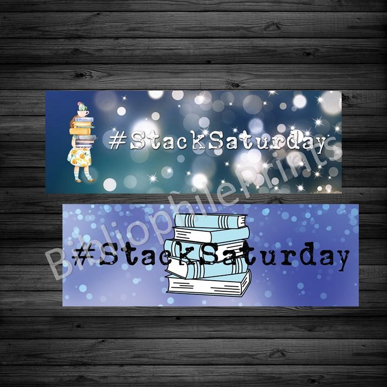 TWO DOLLAR TUESDAY #StackSaturday Double Sided Bookmark - bibliophileprints