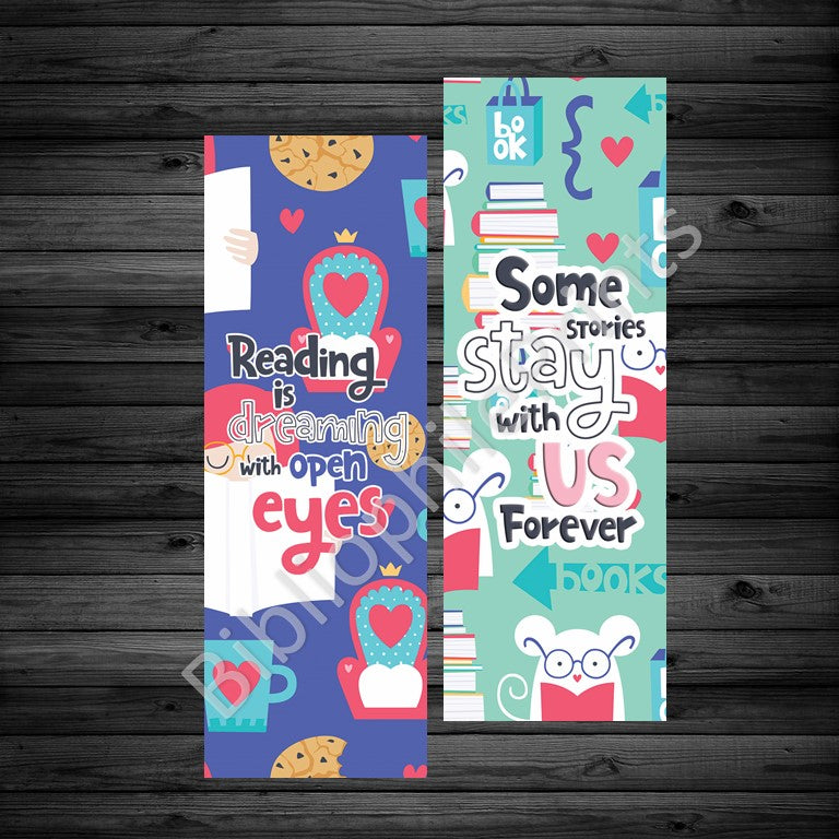 Stories/ Dreaming Double Sided Bookmark